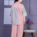 Multi-Stripe Handloom Cotton Co-ord Set