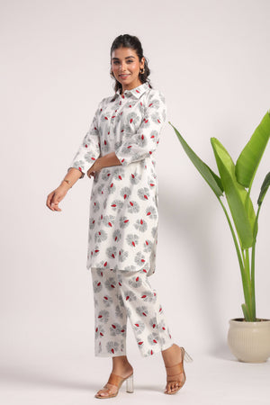 Block Print Cotton Coord Set - Visramaa