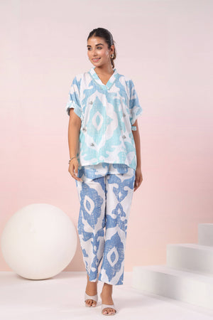 Ombre cotton coord set - Visramaa