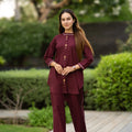 Maroon Meadow Set