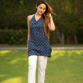 Royal Blue Cotton Shirt