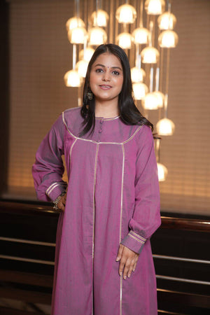 Pink cotton poplin set - Visramaa