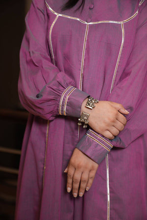 Pink cotton poplin set - Visramaa