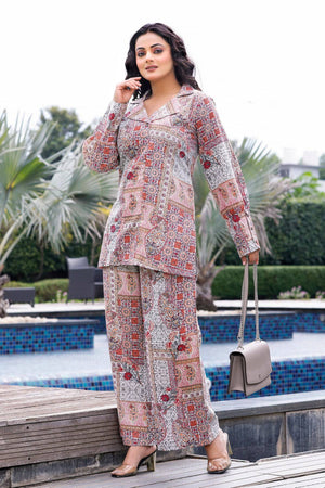 Abstract Print Coord Set - Visramaa