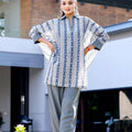 Kaftan style Grey Color Coordset - Visramaa