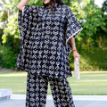Geometrical Print Kaftan style Coordset - Visramaa