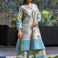 Block print Cotton Linen Coord Set - Visramaa