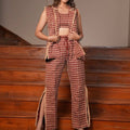 Rust Silk coord set - Visramaa