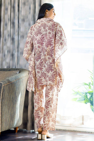Kaftan Style Floral Print Coord Set - Visramaa