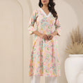 Pink Floral Print Co-Ord Set - Visramaa