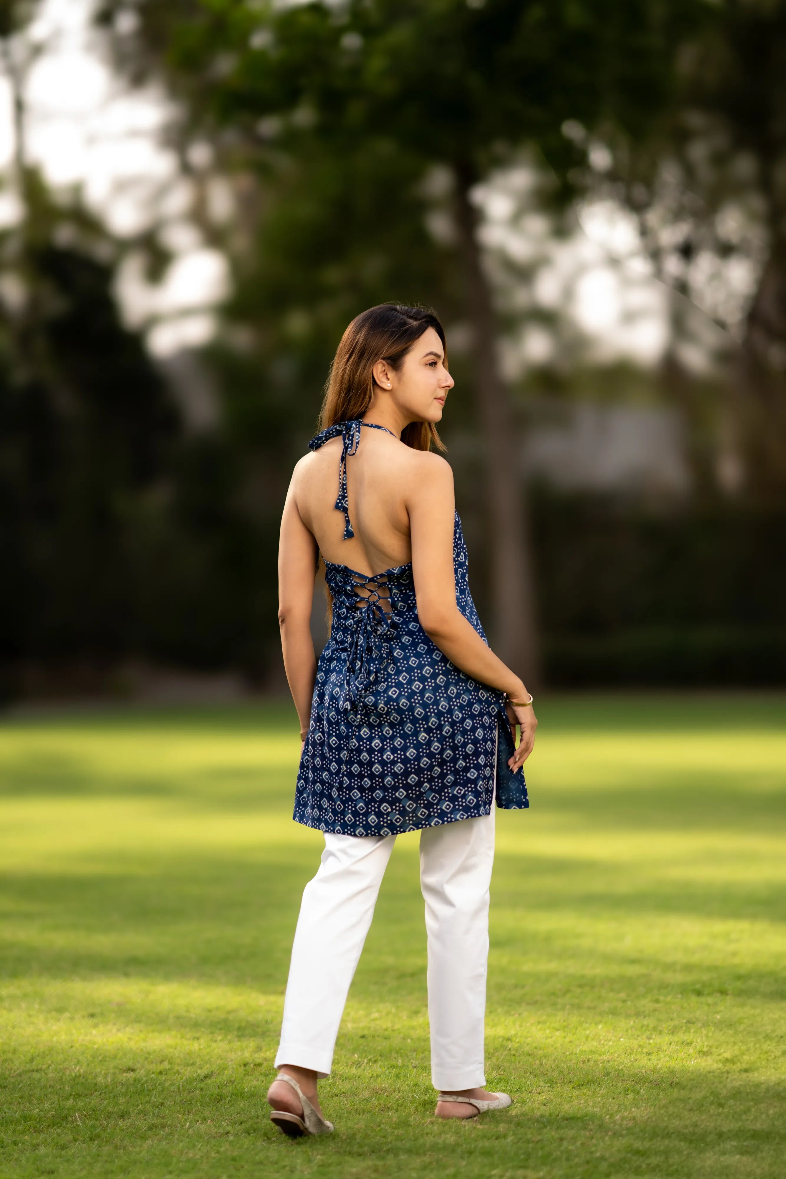 Royal Blue Cotton Shirt