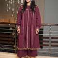 Maroon chanderi cotton - Visramaa